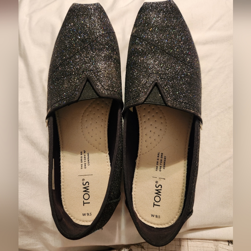 Multicolor sparkly Toms